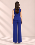The Power Vest Set – back view 2 – ELVÉRA women's office wear Malaysia
