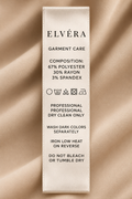 Lightweight Tailored Blazer – size chart – ELVÉRA women's office wear Malaysia