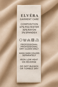 Side-Belted Wide-Leg Trousers – size chart – ELVÉRA women's office wear Malaysia