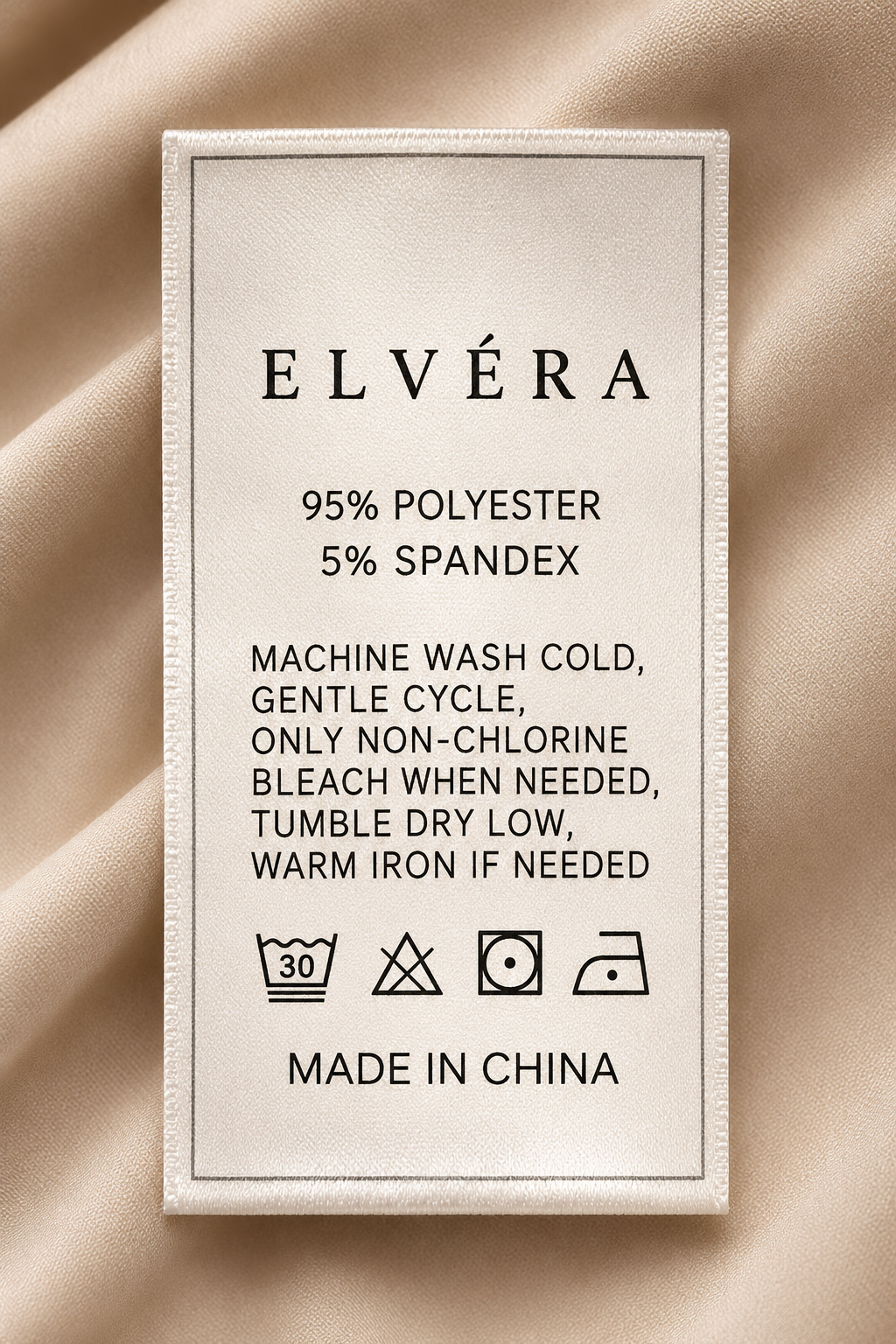 Belted Sleeveless Day Dress – size chart – ELVÉRA women's office wear Malaysia